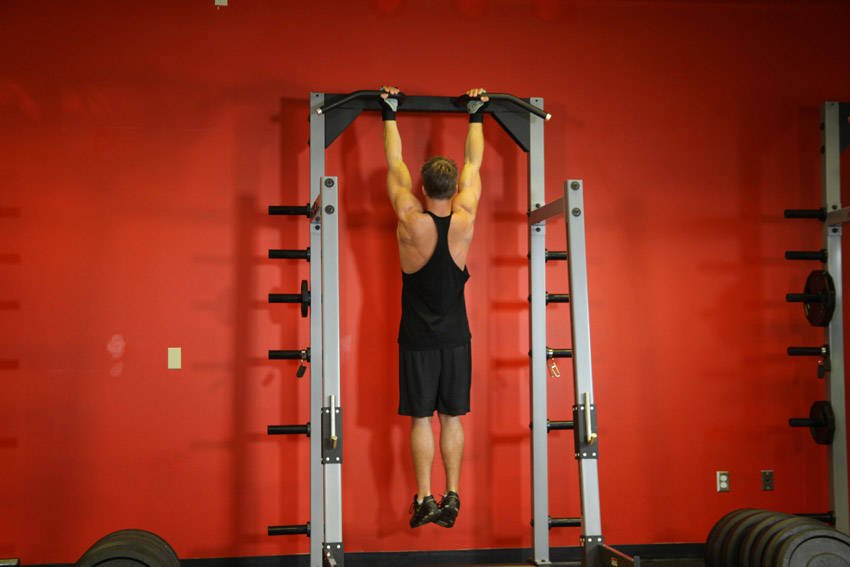 Chin-Up (Easier Grip Variant) - start position