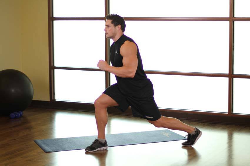Stage 2: Split Squat - start position