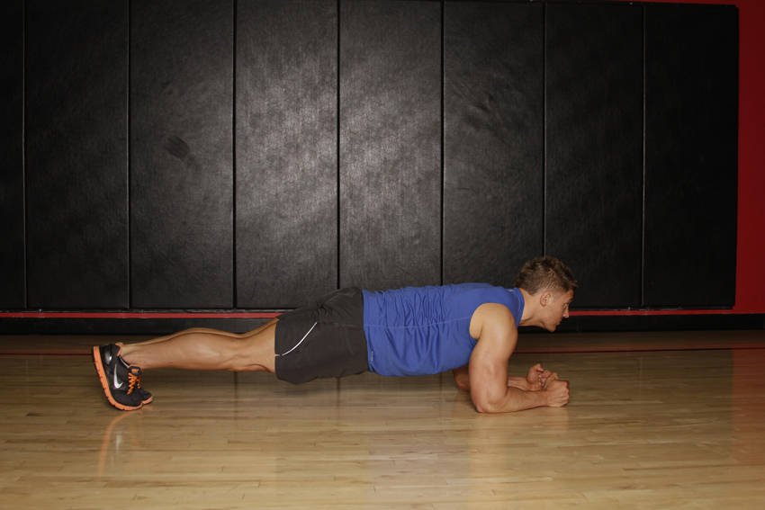 Plank - end position